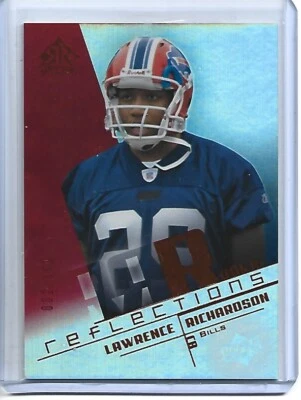 2004 Upper Deck Reflections RED #284 Lawrence Richardson-Bills (2/100) - Image 1 of 2