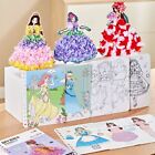 Pearl Cotton Education Poke Painting Puzzle Princess Dress up Toy  Kids