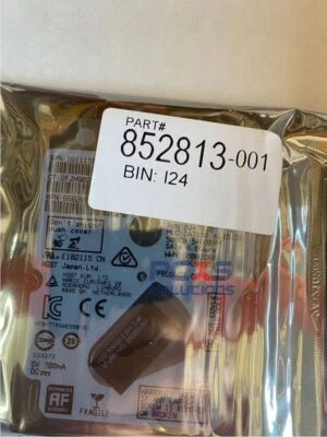 HP 500GB SATA-3 hard drive - 5,400 RPM, 2.5-inch form factor  - 852813-001 - Image 1 of 2