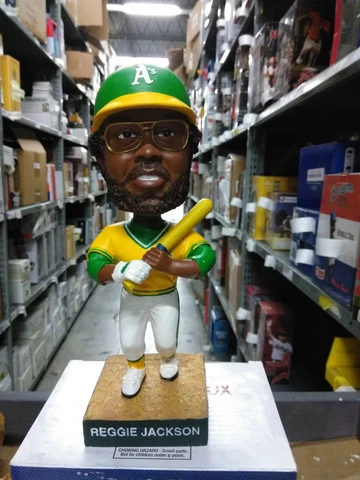 Reggie Jackson Oakland Athletics Bobblehead MLB Cover