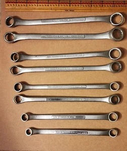 Craftsman Offset Box End Wrenches Nice Set of 8 (see description) - Picture 1 of 6