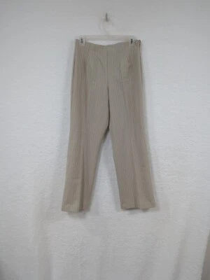 Pantalones de vestir Worthington Petite sin bolsillos Katherine Fit crema corte bota talla 10P Foto 1 de 4