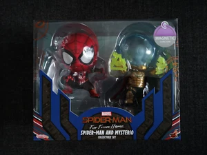 Marvel Hot Toys Lejos de Casa SpiderMan y Mysterio Cosbaby Spider Man NUEVO - Imagen 1 de 2