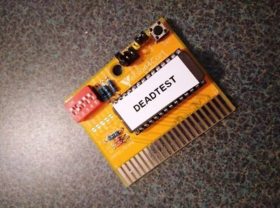 C64 Dead Test Commodore 64 Cartridge Diagnostic cart v781220 ORANGE versa64cart - Image 1 of 4