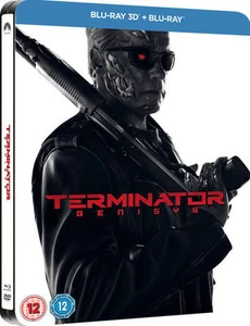 TERMINATOR 5: GENISYS (Blu-ray 3D + Blu-ray Disc, Steelbook) NEU+OVP U.K.-Import - Bild 1 von 1