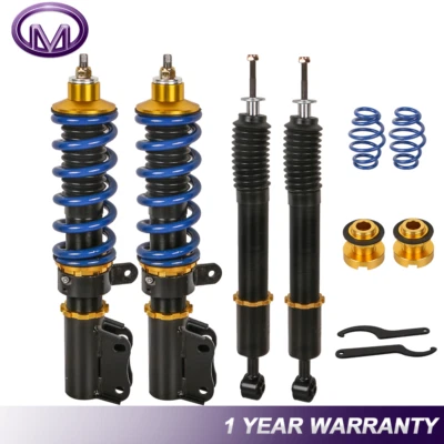 Kits de 4 piezas de amortiguadores coilover delanteros y traseros para Honda 06-08 ajuste altura ajustable 1,5 L 1497CC Foto 1 de 4