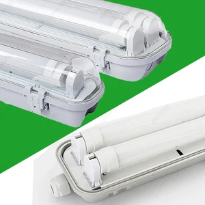 LED Leuchtstoffröhre Feuchtraumleuchte T8 Tube Röhre Deckenleuchte Wannenleuchte - Bild 1 von 64