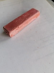 1 x bar 100gram salmon polishing compound finishing ferrous & non ferrous metal - Picture 1 of 1