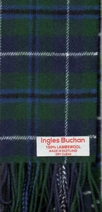 Douglas Moderno Clan Invierno Cuello Bufanda Lana de Cordero Cepillada Escocés Tartán - Imagen 1 de 4