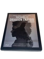 THE GIRL WITH THE DRAGON TATTOO MILLENIUM DVD BLU-RAY 3 Disc Set