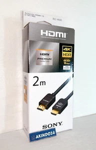 SONY DLC-HX20 Premium Cavo HDMI 2.0m Alta Velocità 4K 60P 4K HDR Ultra HD Non XF - Foto 1 di 6