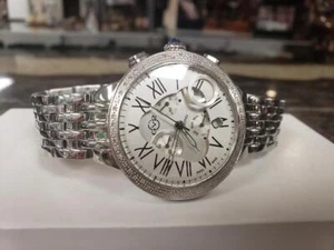 GV2 BY GEVRIL WOMEN'S 9130 ASTOR CHRONOGRAPH DIAMOND WRIST WATCH (487-3) - Picture 1 of 7