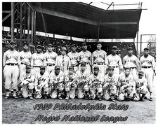 1939 Philadelphia Stars of the National Negro League Team Picture 8 X 10 Photo 