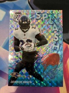Derrick Henry 2024 Panini Mosaic Football Splash Silver Mosaic Prizm #SS-DHY - Picture 1 of 2