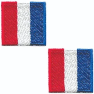 Maritime Signal Flag Letter T Patch Embroidered Tango (1 1/4") Lot of 2 - Picture 1 of 3