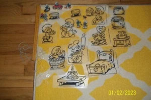 Schlümpfe Vintage Shrinky Dinks 1980er Jahre - Bild 1 von 6