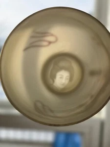 Juego De Colección De 6 Tazas De Té Japonesas Litofanas Geisha Niña Moriage Dragon Querubines  - Imagen 1 de 10