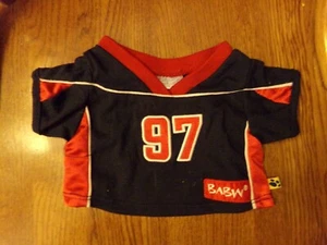 FOR doll or BEAR boys blue/red shirt build a bear - Picture 1 of 3