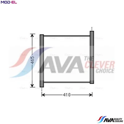 RADIATOR ENGINE COOLING MC2012 FOR SMART FORTWO/Cabrio/HATCH/PEQUENO 1.0L 3cyl - Image 1 of 4