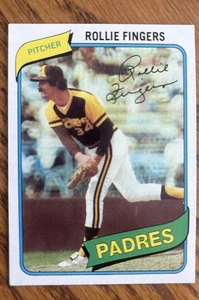 1980 Topps #651 Rollie Fingers San Diego Padres - Picture 1 of 2