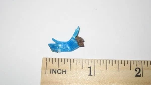 0,7" KLEINER SELTENER NATÜRLICHER CHALCANTHIT KRISTALL CLUSTER MIT MATRIX ARIZONA, USA 0,4g - Bild 1 von 3