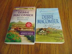 Complete Set Wyoming Brides Series (2) Debbie Macomber Mass Market PB Books - Imagen 1 de 6
