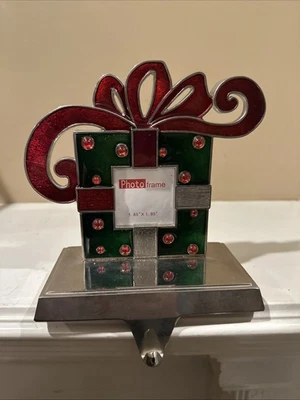 The Trimmery Brillo Brillante Regalo Regalo Marco de Fotos Metal Medias Soporte Foto 1 de 4