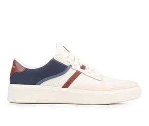 Men's Sneaker Cole Haan Shoe Grand CrossCourt Winner IVORY NAVY TAN 9.5 & 10 - Picture 1 of 13