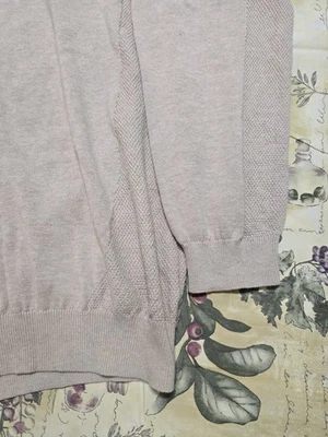 Suéter Cleveland Classics Manga Larga Marrón Pullover Cuello en V M Mediano Golf Foto 1 de 4