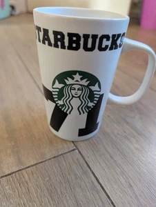 Starbucks 2016 Route 71 Mug Good Condition White Black Green - Picture 1 of 7