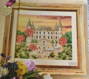 Cross Stitch Chart Only - Grandeur Of A Bygone Era A Magnificent French Chateau - Picture 1 of 1