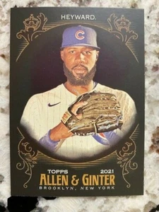 Tarjeta base de béisbol Topps Allen Ginter X 2021 Chicago Cubs Jason Heyward #154 - Imagen 1 de 1