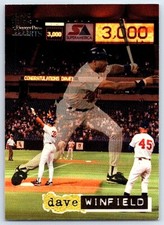 1994 Stadium Club Dugout Dirt Dave Winfield Minnesota Twins #2