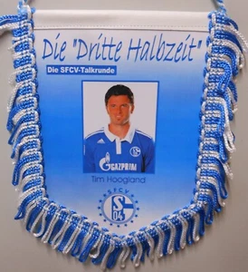 Schalke Wimpel Banner Tim Hoogland Die Dritte Halbzeit SFCV Zustand Neu Top FP45 - Bild 1 von 2
