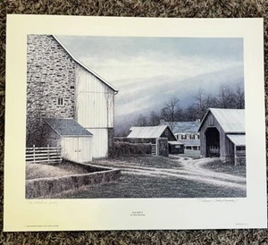 Peter Keating "Elk Ridge" Signed Artist Proof Print 1985 25.5x21 in - Picture 1 of 15