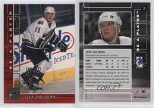 2001-02 ITG Be A Player Memorabilia Ruby Fall Expo /10 Jeff Halpern #7