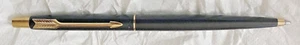 Vtg PARKER JOTTER BALL POINT PEN: Black w/Gold Trim; New Cartridge Likely Needed - Picture 1 of 5