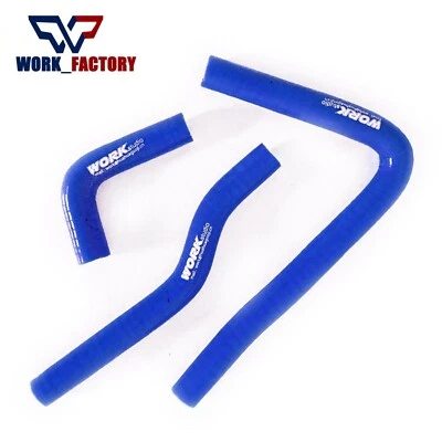 Blue Silicone Radiator Hose For KAWASAKI KX65 2000-2012 2001 2002 2003 2004 2005 - Image 1 of 4