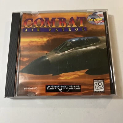 Combat Air Patrol PC CD-ROM Vintage Psychosis 1995 Operation Desert Storm - Image 1 of 4