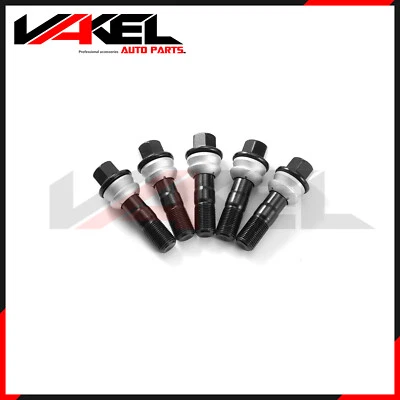 5pcs  A0009904518 Wheel LUG bolts For Benz C167 GLS 450 GLE 350 Black - Imagem 1 de 4