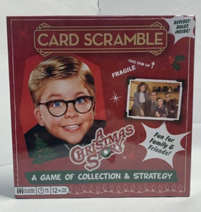 A Christmas Story Board Game Card Scramble Strategy Classic Holiday Family - NEW - Picture 1 of 2