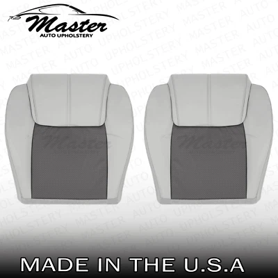 Cubierta de asiento de vinilo de 2 tonos inferior izquierda y derecha para Jeep Commander 2006-2010, perfecta Foto 1 de 4