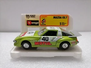 MAZDA RX-7   - Vintage 1:24 Scale , bburago ,  Made in Italy 1979 - Picture 1 of 9