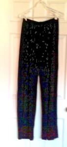 Coldwater Creek Pants XL Stretch Travel Knit Black - Picture 1 of 3