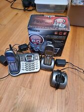 Uniden 6.0 DECT Cordless Phone Digital Answering System 2 Handsets One Extra Bas