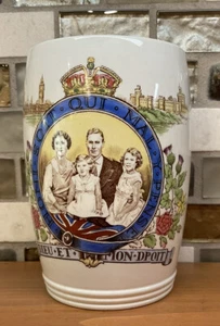 Copeland Spode King Edward Family Portrait Coronation Cup Beaker 1937. - Picture 1 of 14