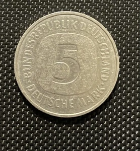 GERMAN 5 DEUTSCHE MARK 1975 (lot Of Two)  - Picture 1 of 1