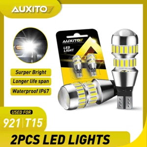 AUXITO LED Backup Reverse Light 921 Bulbs 912 Super T15 42SMD Bright Error Free - Picture 1 of 9