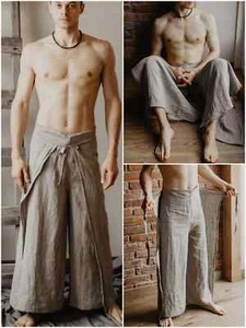 Wide Leg Wrap Pant Casual pant Boho - Picture 1 of 1