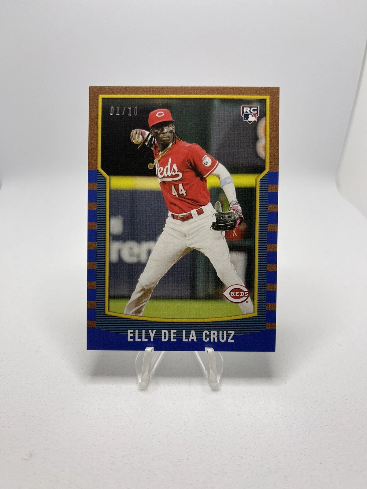 2024 Topps Throwback Thursday Elly De La Cruz Bronze ROOKIE CARD 1/10 SP Reds RC